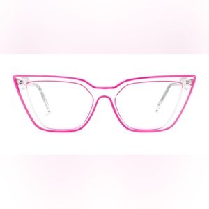 Cat eye glasses